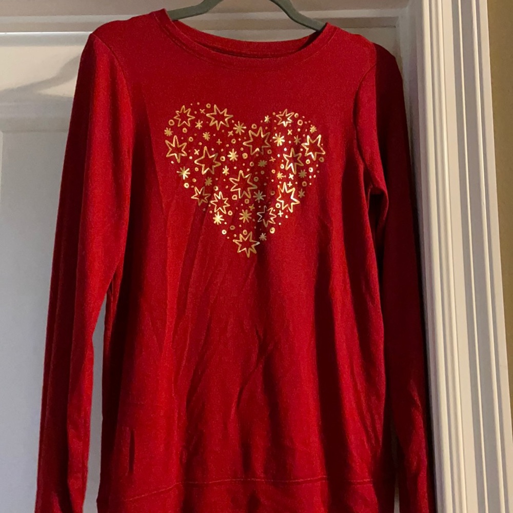 Cat & Jack red Christmas sweater